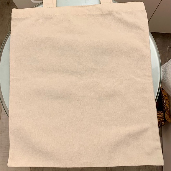 Canvas Tote bag 15.74x13.77 in. New no tags - Picture 7 of 11